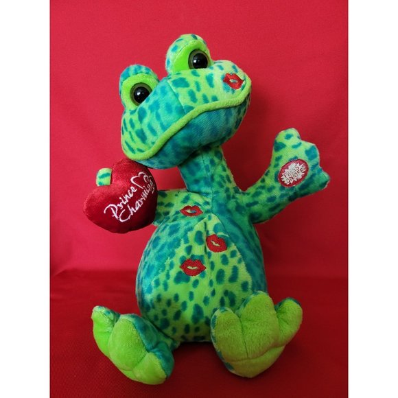 Valentines Dan Dee Collectors Choice Plush Prince Charming Frog - Picture 1 of 12